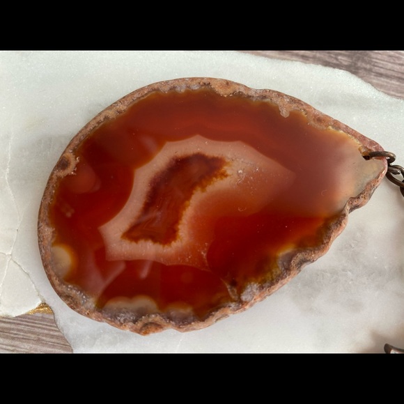 Red Agate Keychain ❤️ - Picture 2 of 5